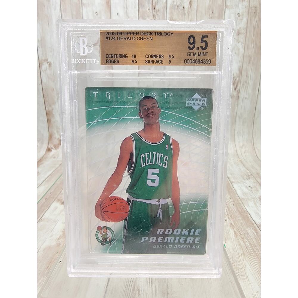 2005 UD TRILOGY #124 GERALD GREEN 784/999 Beckett 9.5
